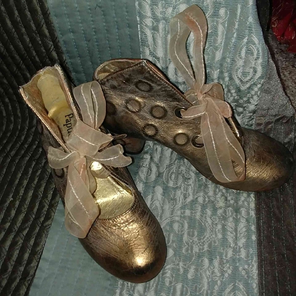 Papucei Italian leather heeled shoes - Picture 5 of 9